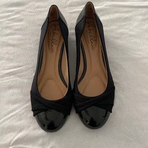 Abella Black flats size 10